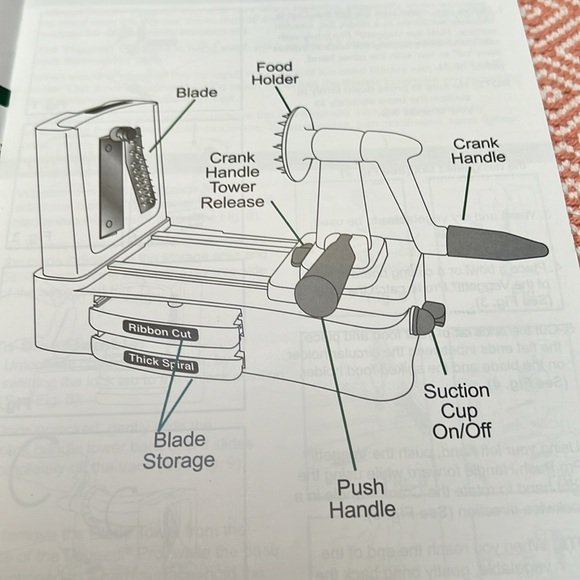 Veggetti Pro Vegetable Spiral Cutter - Picture 10 of 11